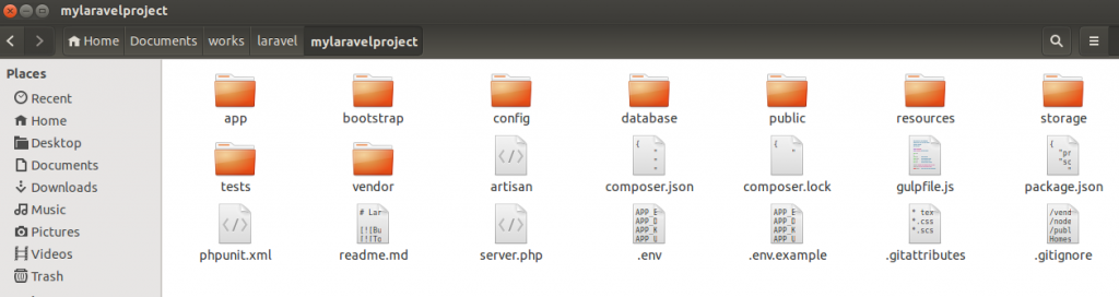 laravel_files_created